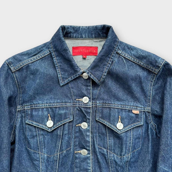 Y2K FCUK denim jacket - women’s medium