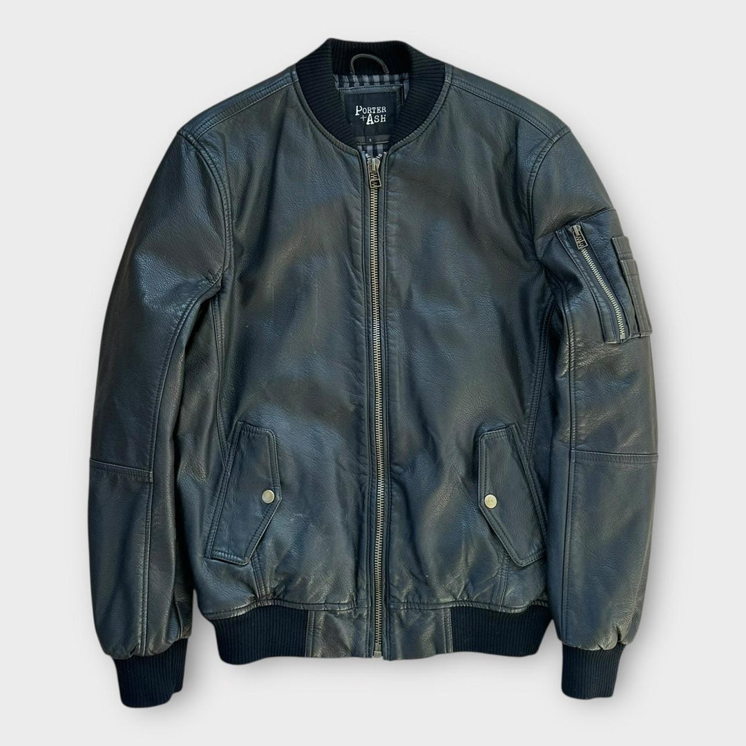 Porter and Ash leather jacket - small