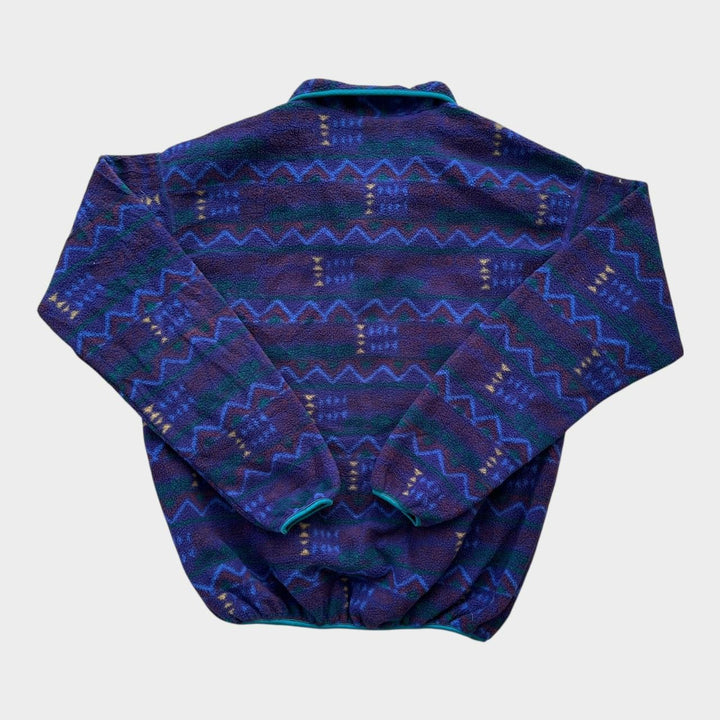 Vintage Columbia funky pattern fleece - XL
