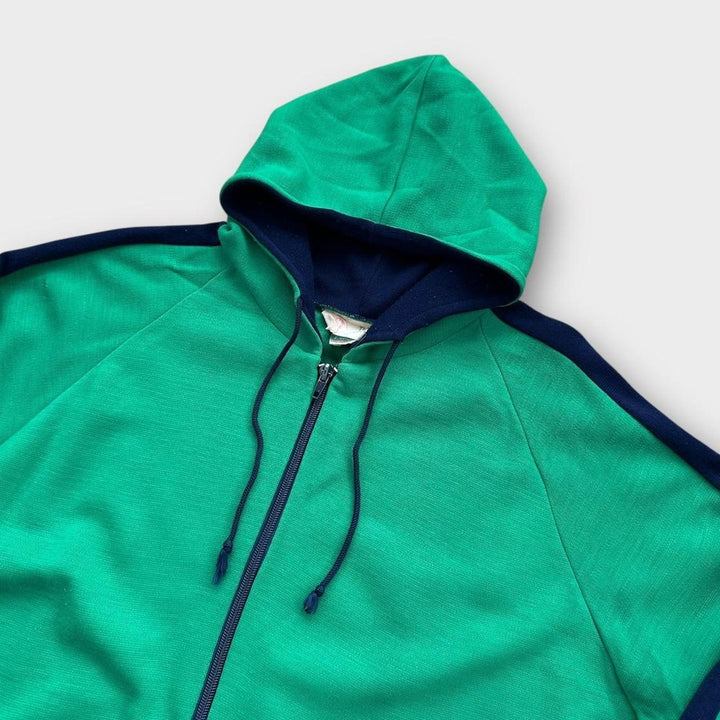 Vintage 70s track jacket - medium