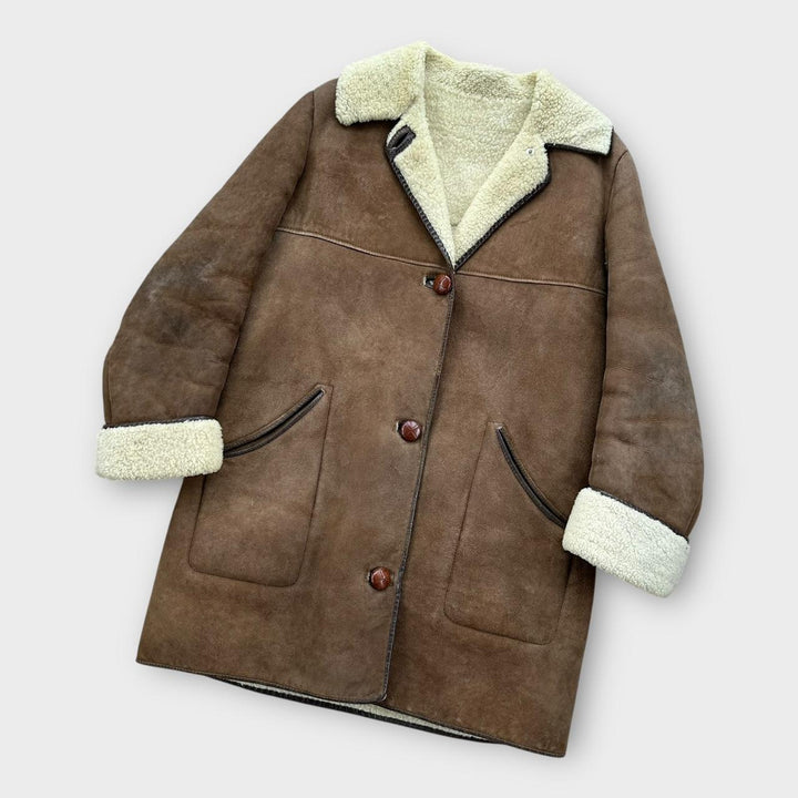 Vintage Sheepskin jacket - medium