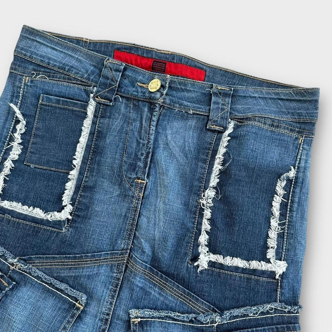 Marithe Francois Girbaud denim skirt - 32 waist