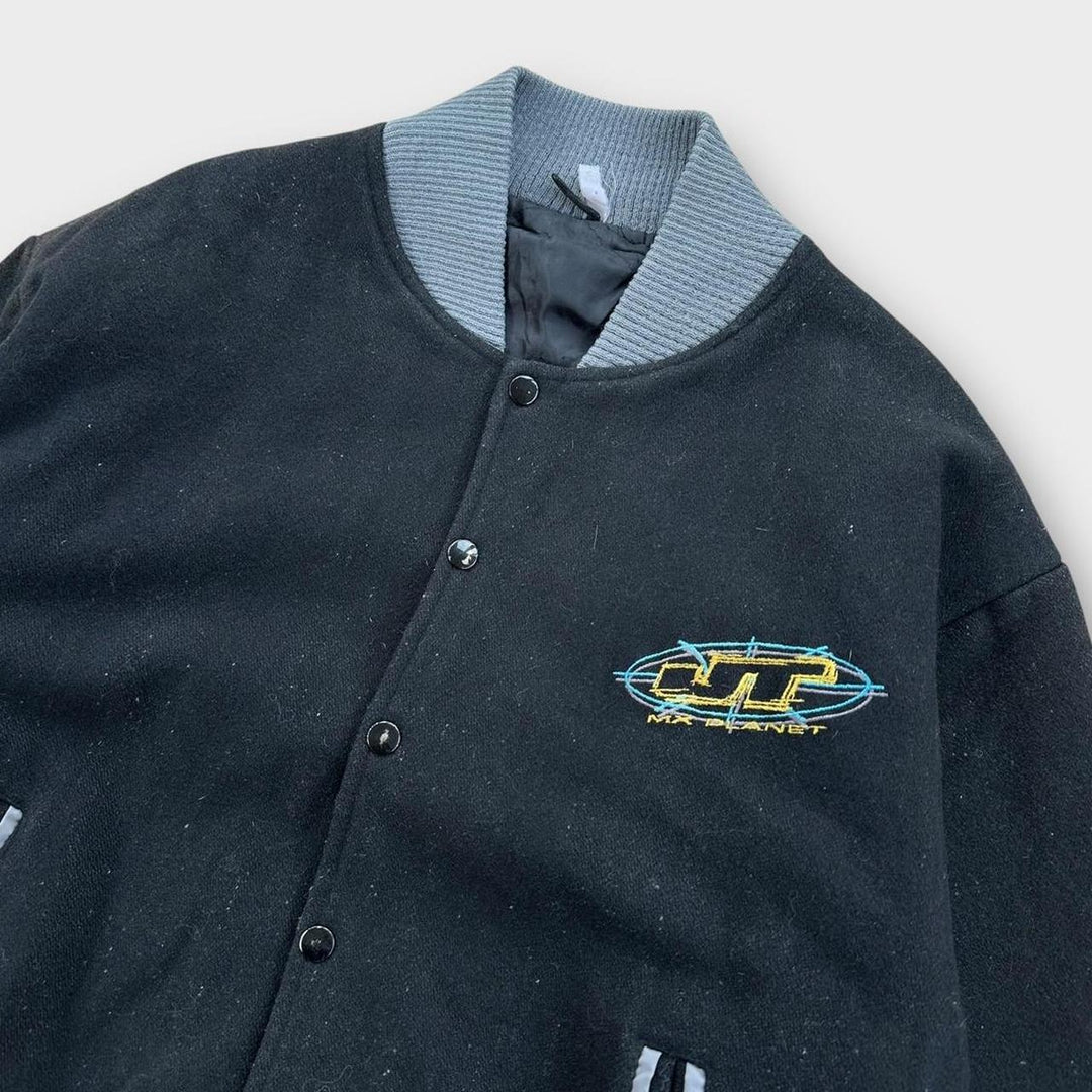 Vintage motocross bomber jacket - small