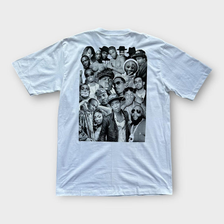 Y2K Hip-hop graphic tee - XL