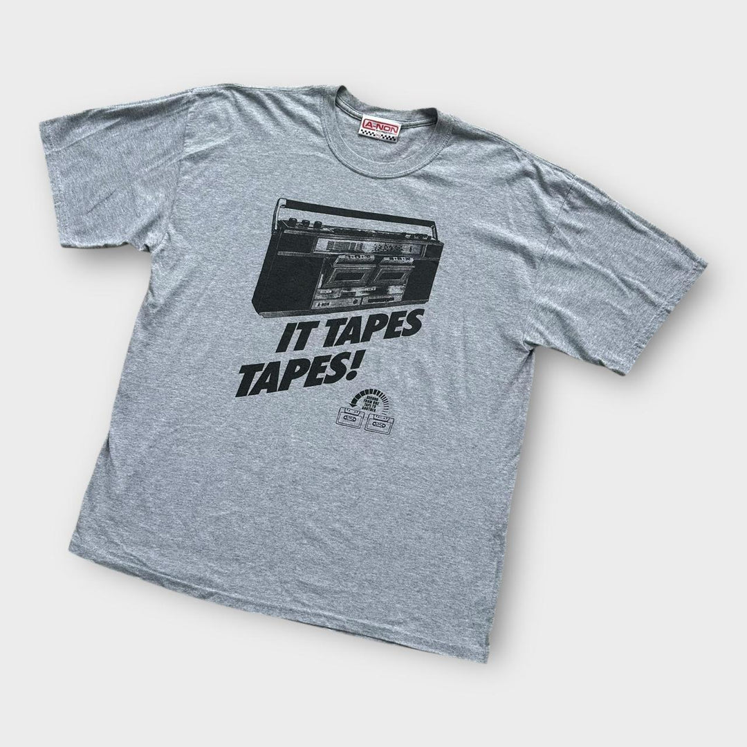 DJ tape graphic tee - XL