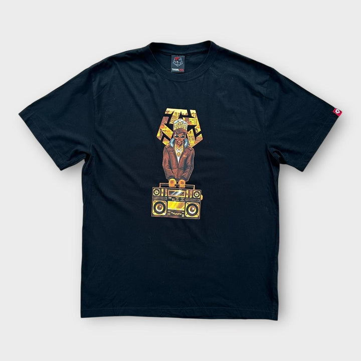 Y2K hip-hop Tribal graphic tee - XL