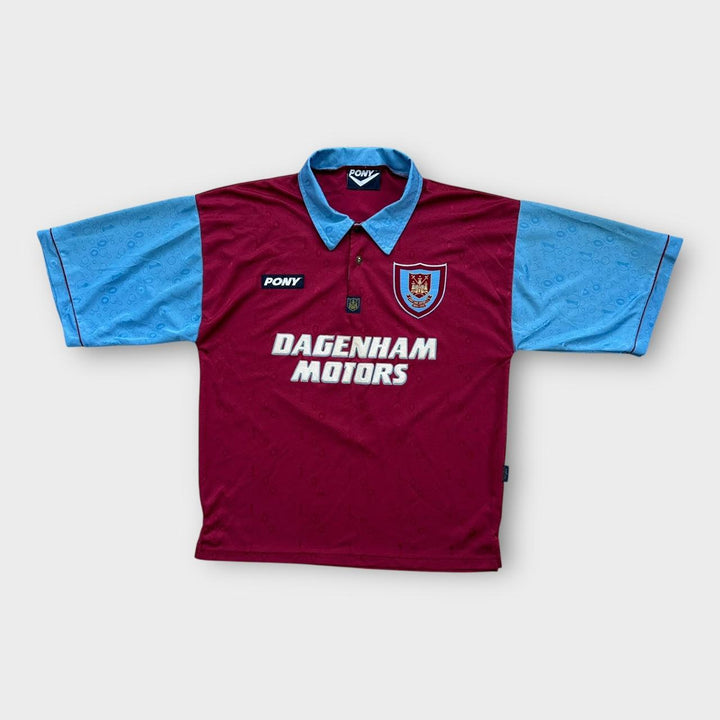 Vintage West Ham football shirt - large (baggy)