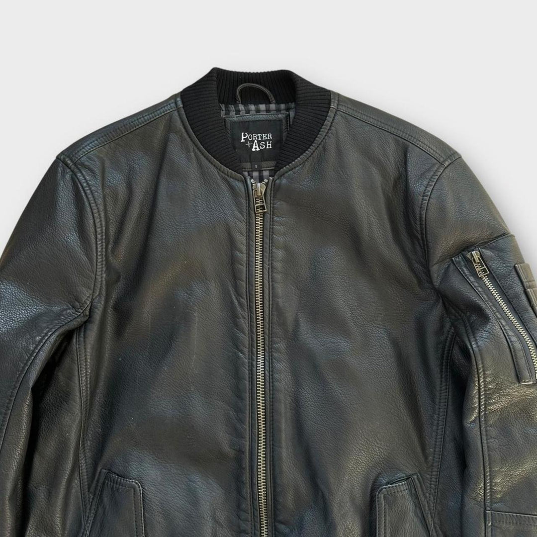 Porter and Ash leather jacket - small