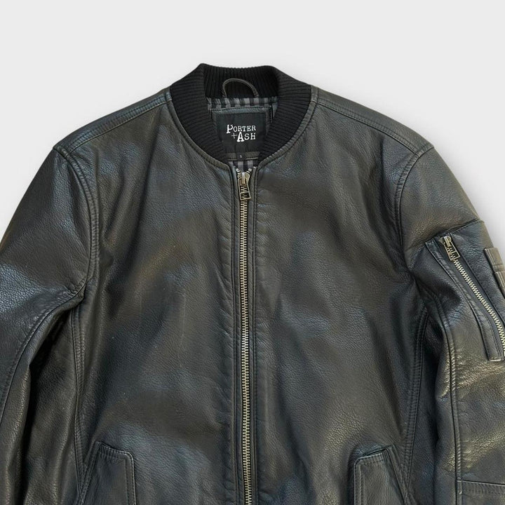 Porter and Ash leather jacket - small