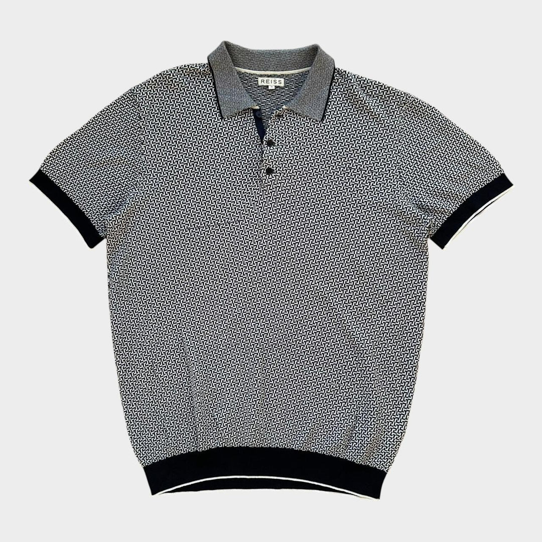 Reiss knit polo - XL