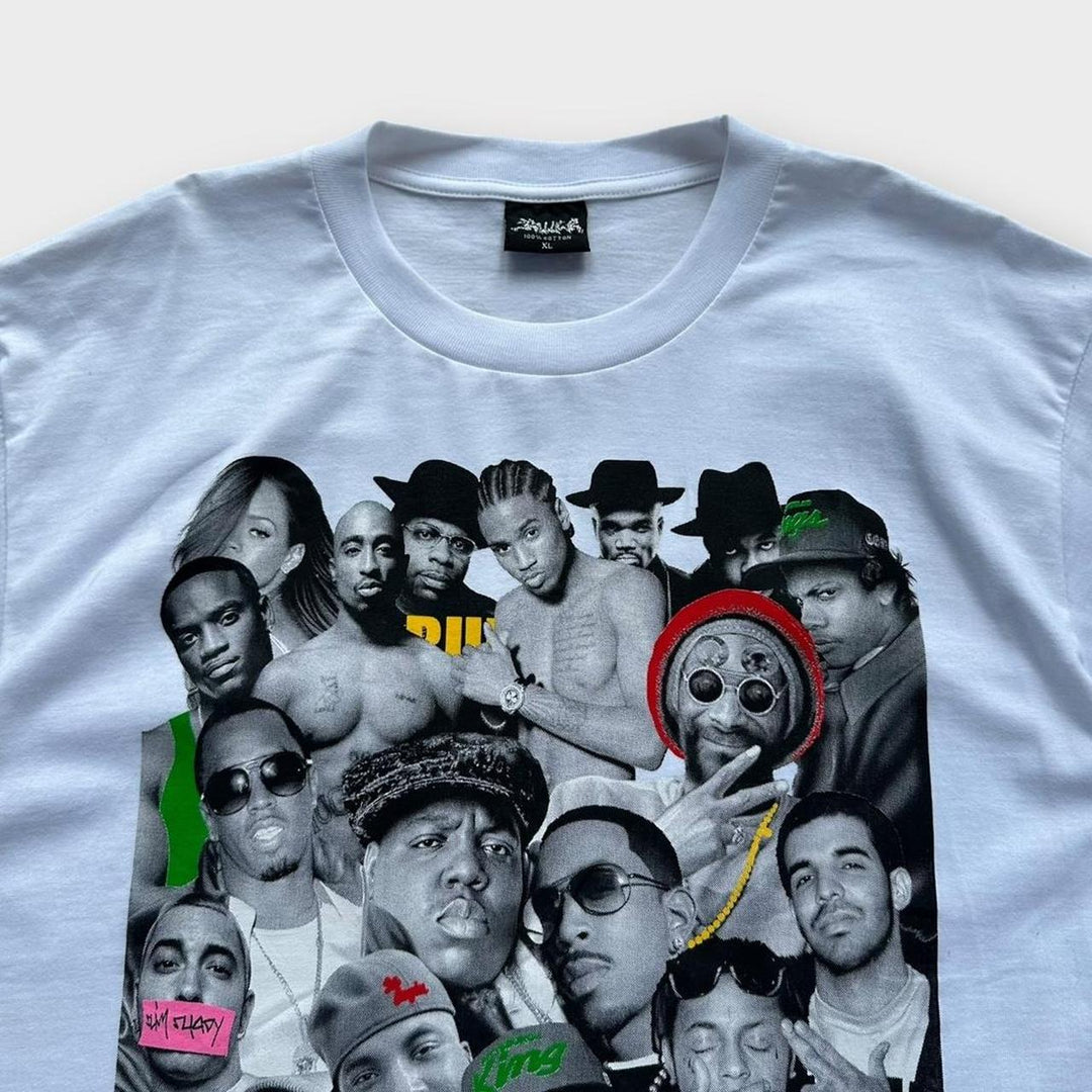 Y2K Hip-hop graphic tee - XL