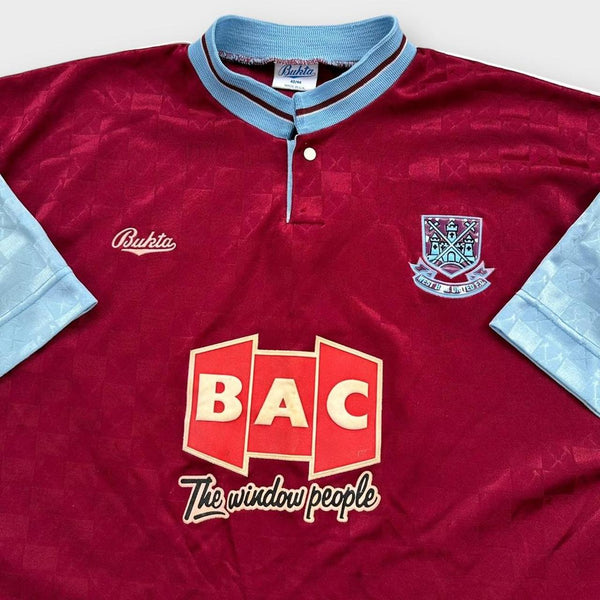 Vintage West Ham football shirt - large