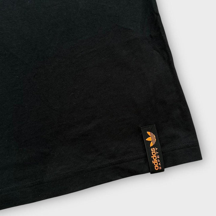 Vintage Adidas safety spell out tee - XL