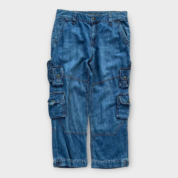 Ralph Lauren wide leg cargo trousers - women’s 10