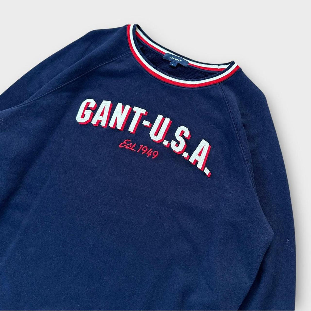 Gant spell out sweatshirt - large