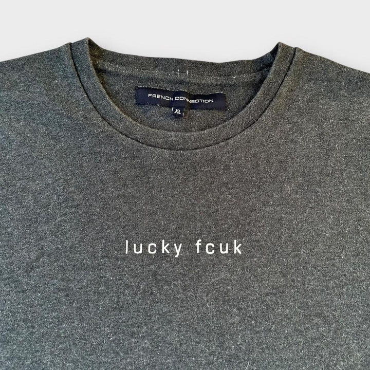 French connection slogan tee - XL (fits medium)