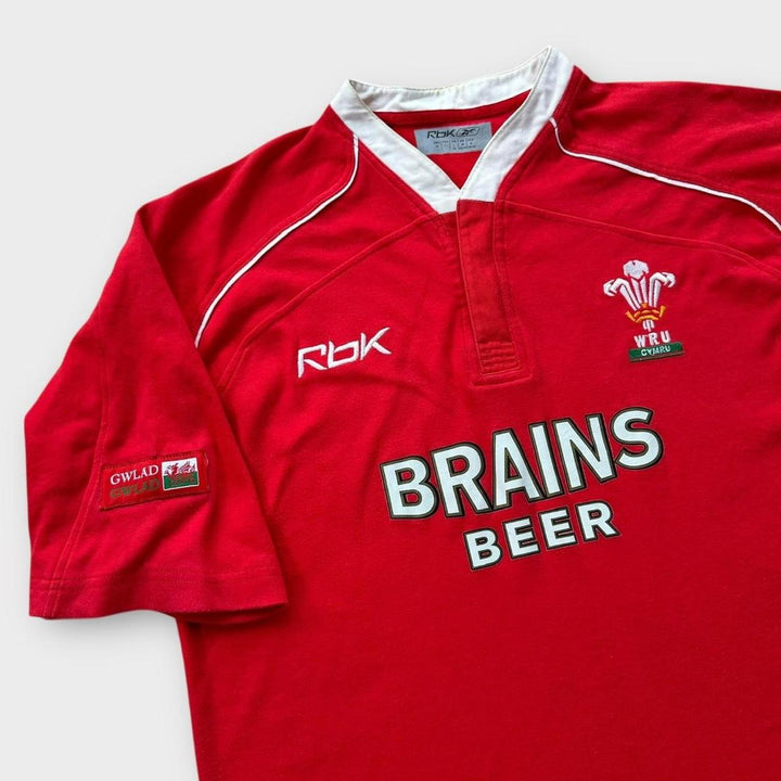 Vintage Wales rugby top - medium