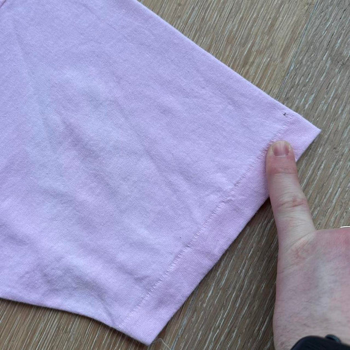 Vintage single stitch blank tee - XL