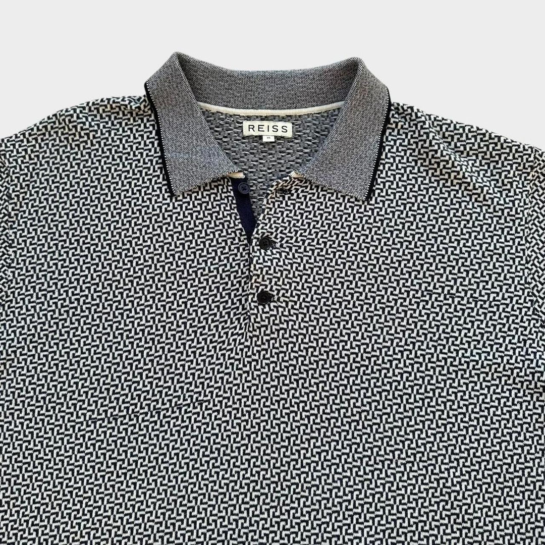 Reiss knit polo - XL