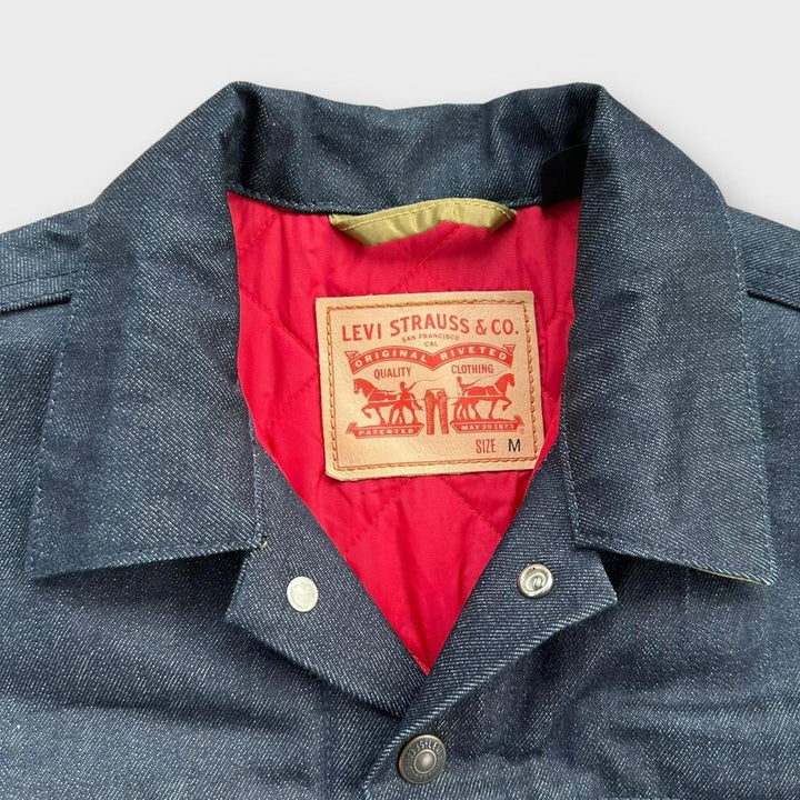 Levi’s NFL denim varsity bomber jacket - medium