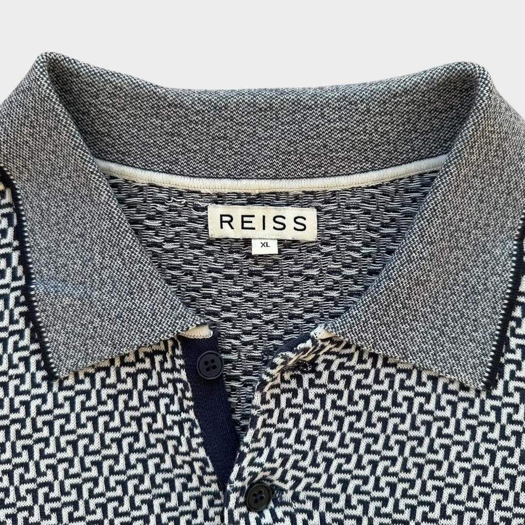 Reiss knit polo - XL