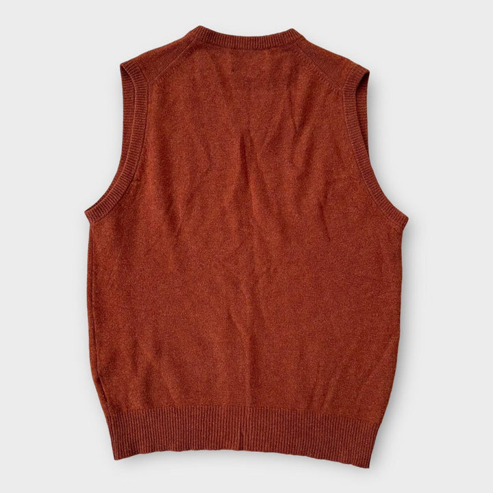 Barbour knit wool vest - XL