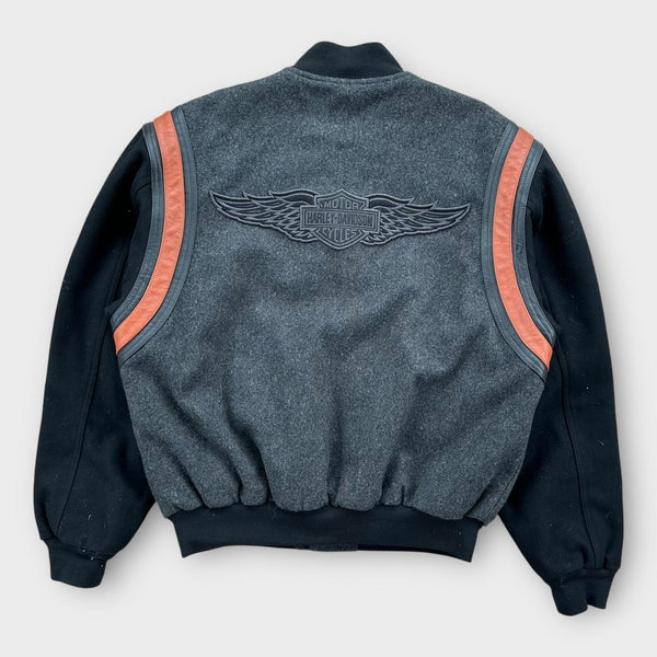 Harley Davidson varsity jacket - large