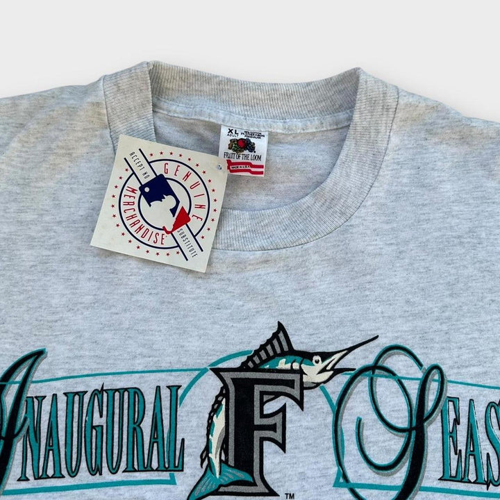 Vintage Florida marlins graphic tee - XL