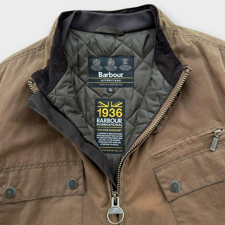 Barbour international wax jacket - XL
