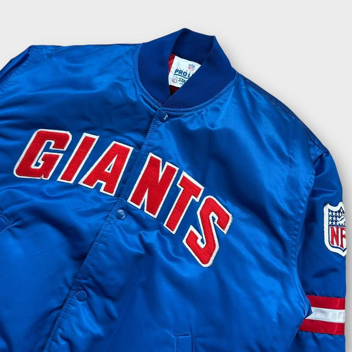 New York giants Starter bomber jacket - large