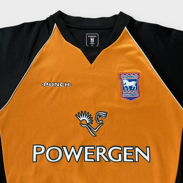 Ipswich town football shirt 2003/04 goal keeper top - XL