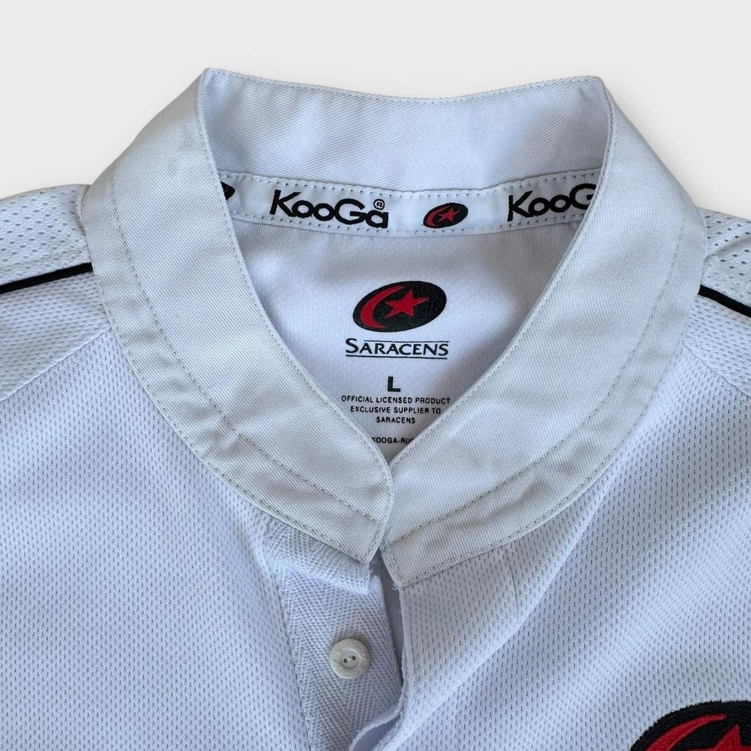 Vintage Saracens rugby shirt - large