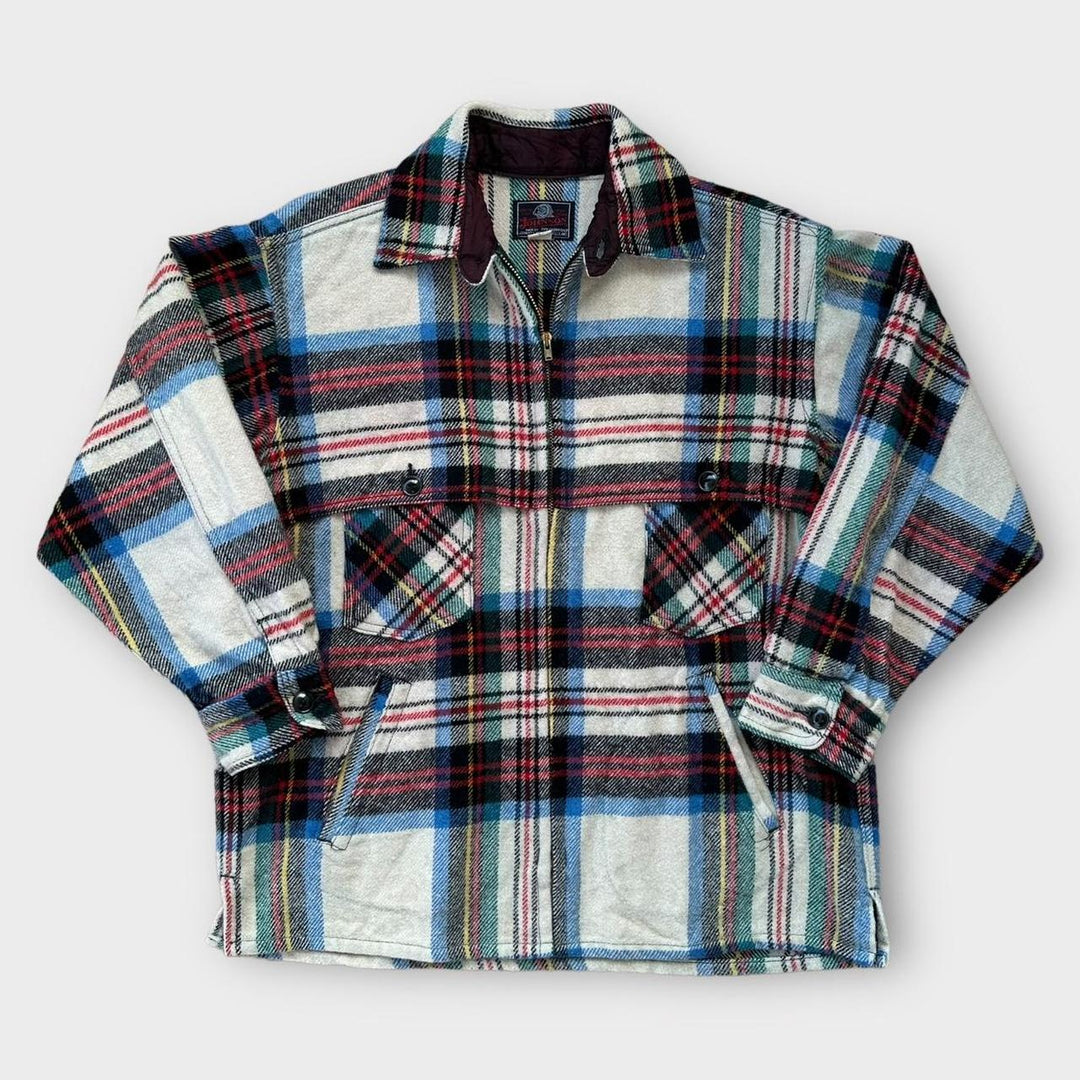 Johnson Woolen Mills wool flannel jacket - Large