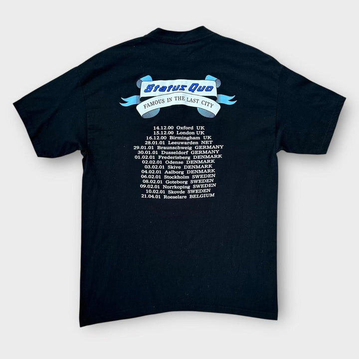Vintage Status Quo band tee - XL (fits medium)