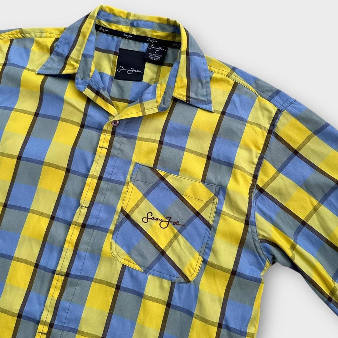 Vintage Sean John short sleeve shirt - large (fits like a baggy XL)