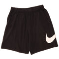 Nike Mens Graphic Sport Shorts Small Black Cotton