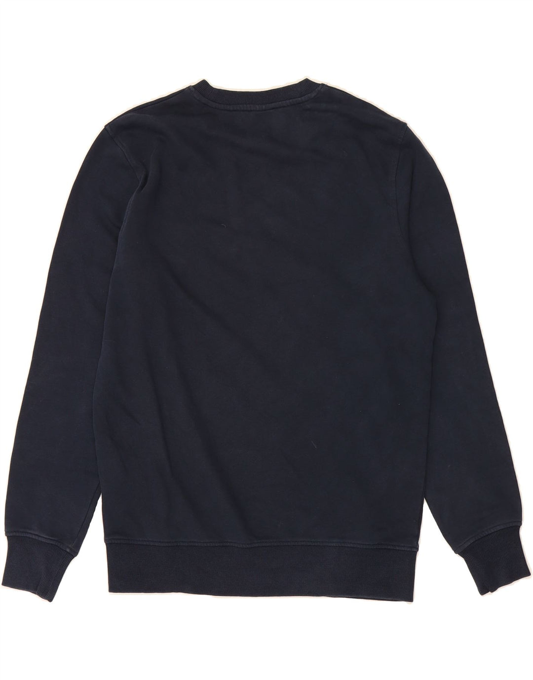 JACK & JONES Mens Sweatshirt Jumper Large Navy Blue Cotton Vintage Jack & Jones and Second-Hand Jack & Jones from Messina Hembry 