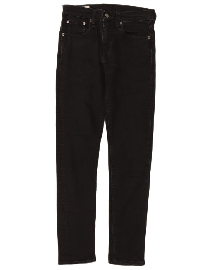 Levi's Womens Skinny Jeans W28 L30 Black Cotton