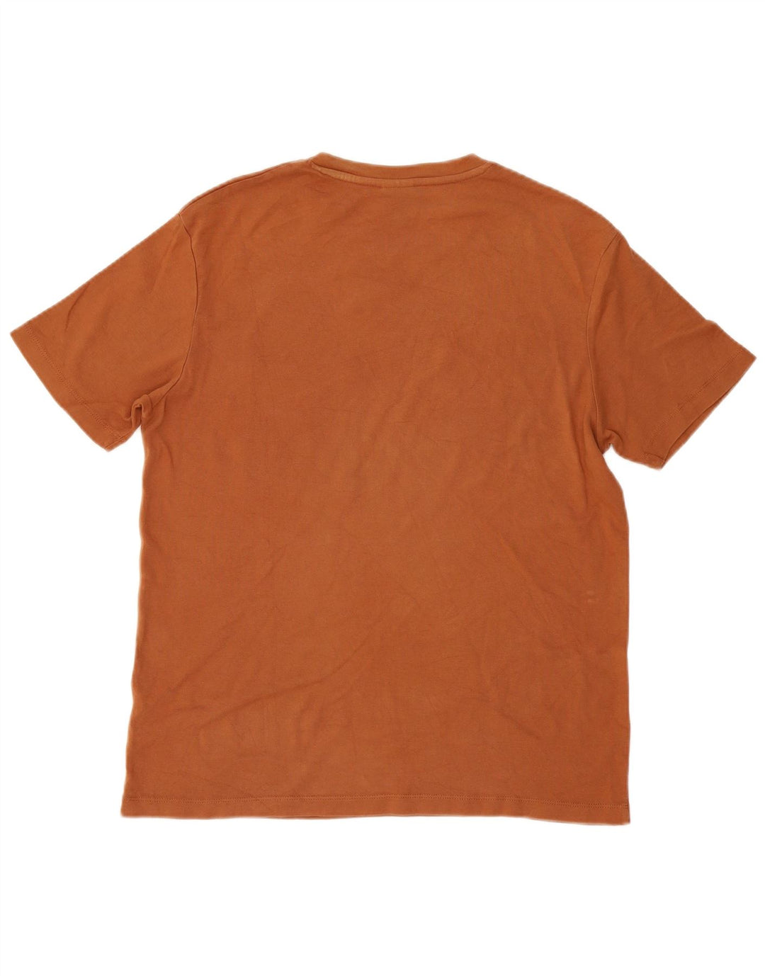 Zara Mens T-Shirt Top Medium Brown