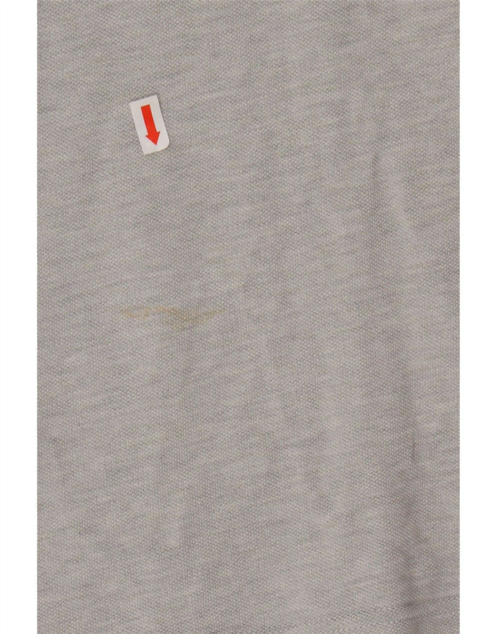 FRED PERRY Mens Polo Shirt Small Grey Cotton
