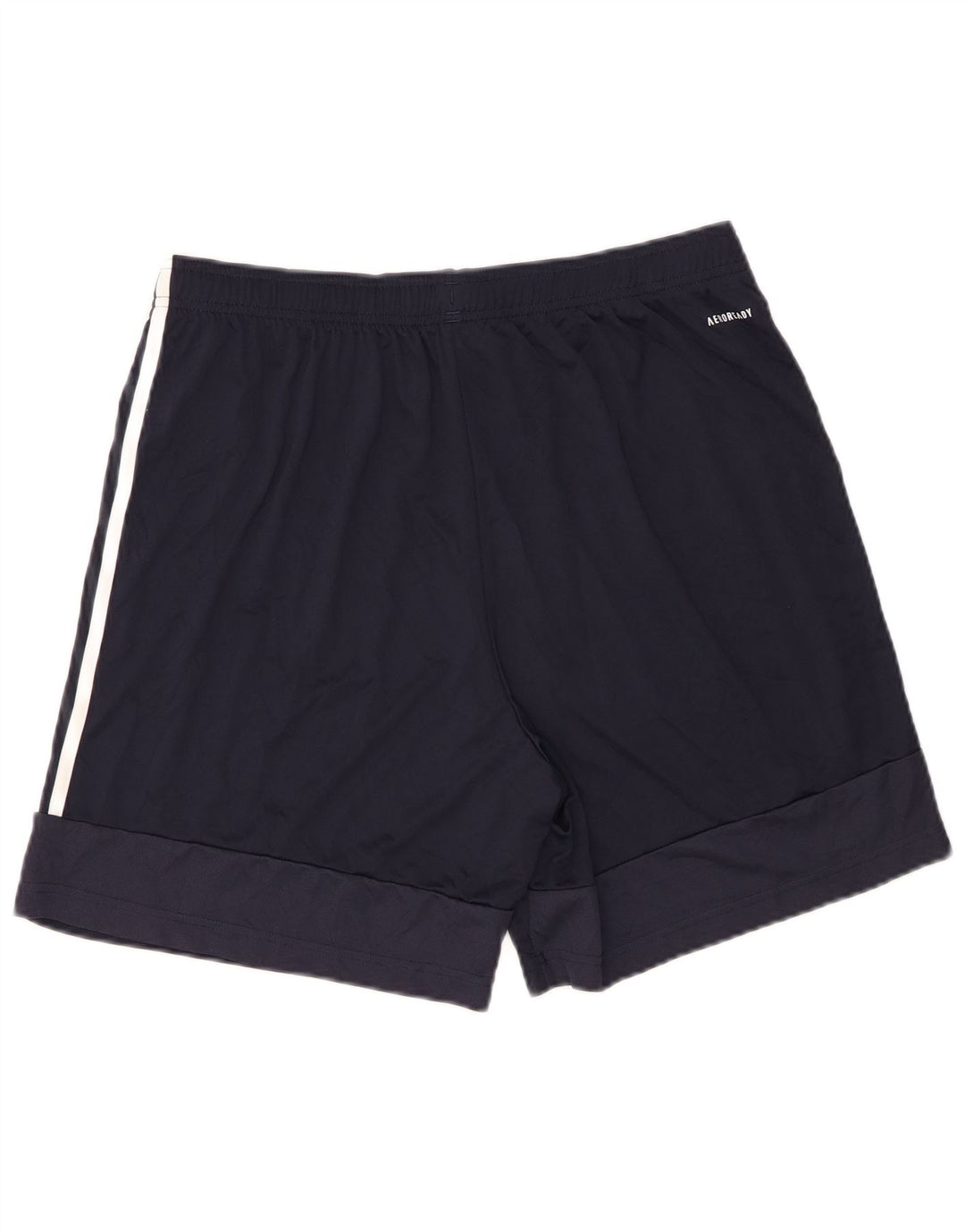 Adidas Mens Aeroready Regular Fit Sport Shorts Large Navy Blue Polyester