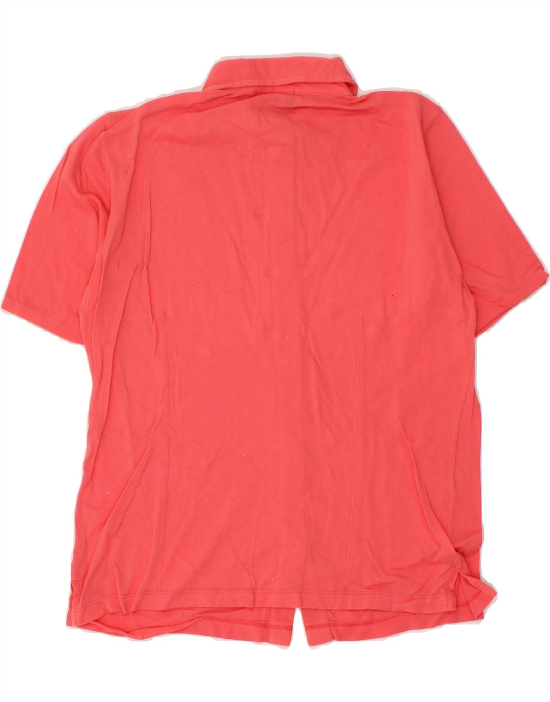 SERGIO TACCHINI Womens Short Sleeve Shirt UK 12 Medium Pink Vintage Sergio Tacchini and Second-Hand Sergio Tacchini from Messina Hembry 