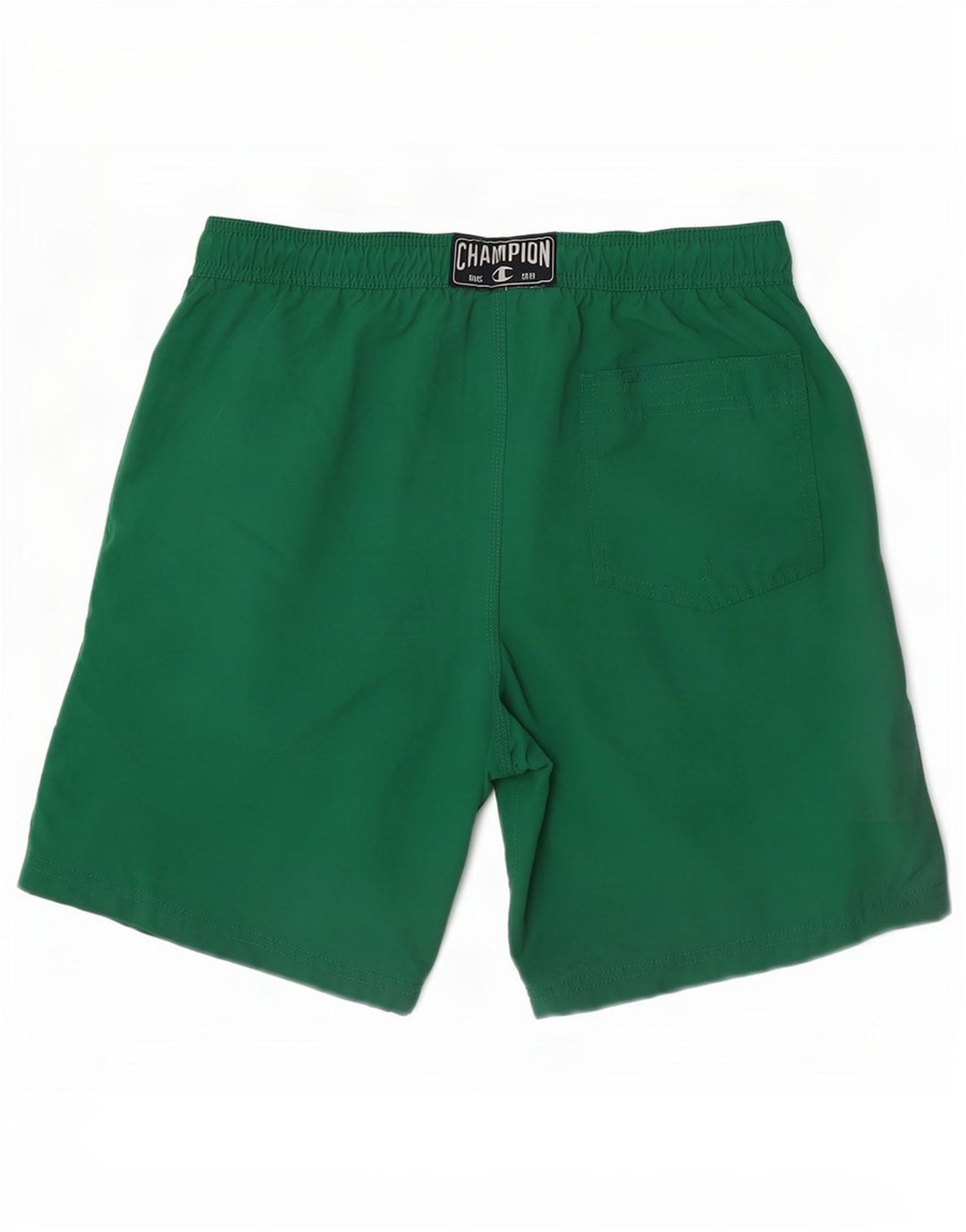 Champion Mens Graphic Swimming Shorts Small Green Polyamide