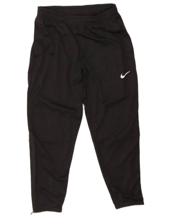 NIKE Mens Therma-Fit Tracksuit Trousers Medium  Black Polyester
