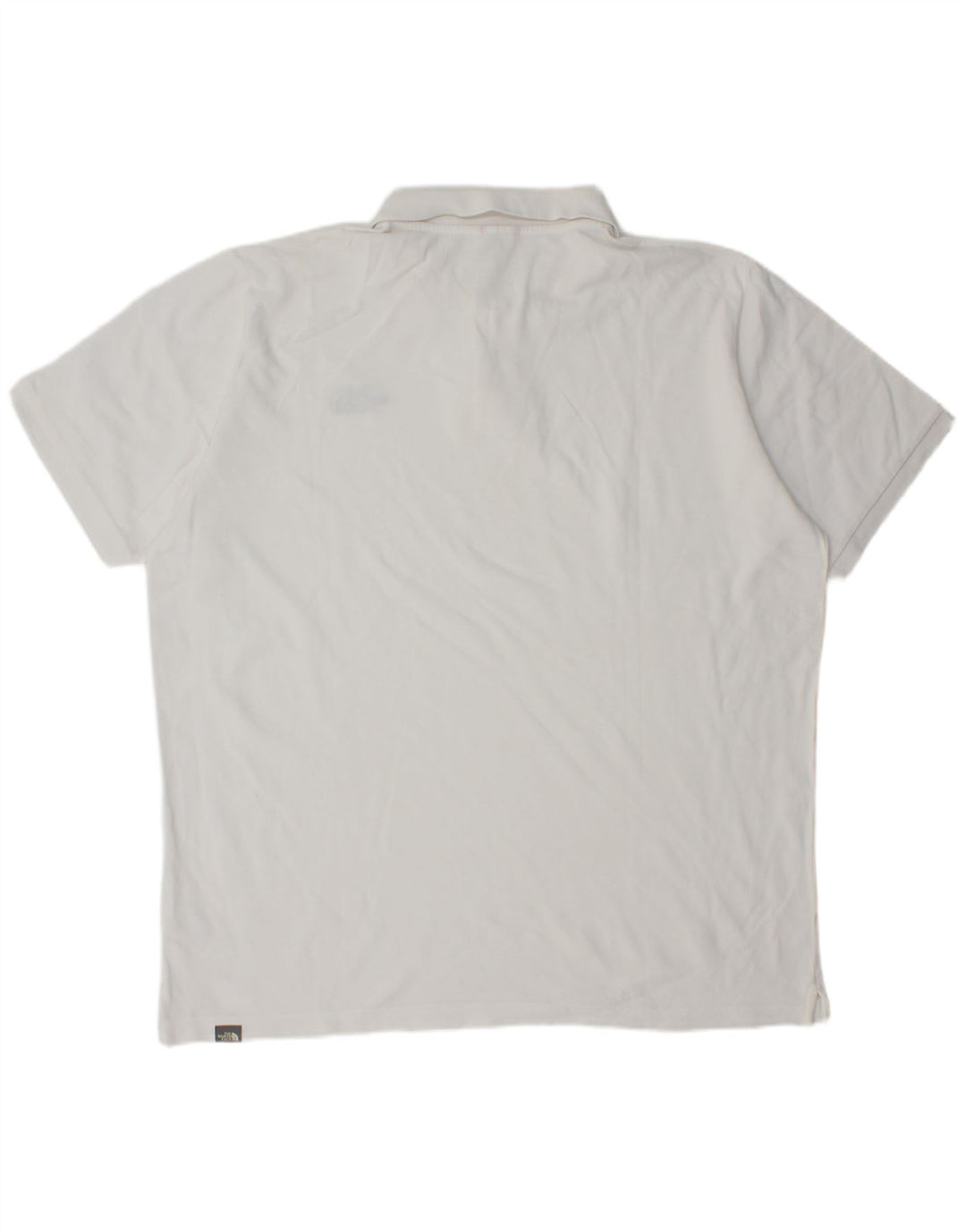 The North Face Mens Polo Shirt XL White Cotton