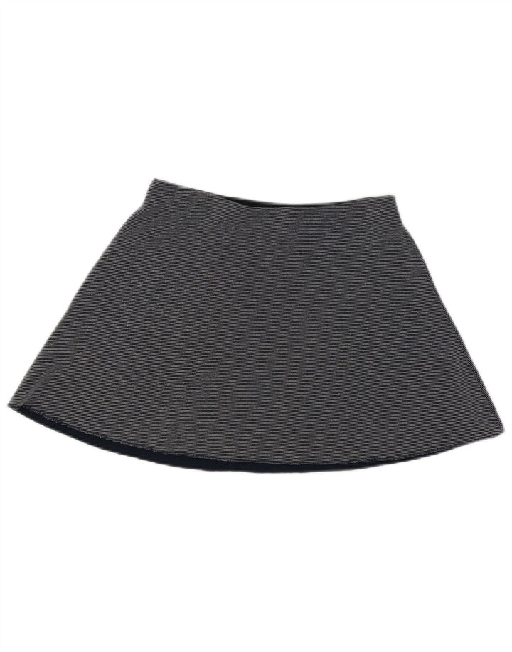 ZARA Womens Mini Skirt Medium W28  Navy Blue Flecked