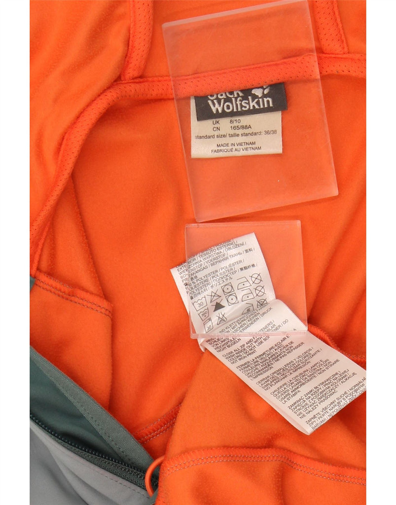 JACK WOLFSKIN Womens Windbreaker Jacket UK 8/10 Small Green Colourblock Vintage Jack Wolfskin and Second-Hand Jack Wolfskin from Messina Hembry 