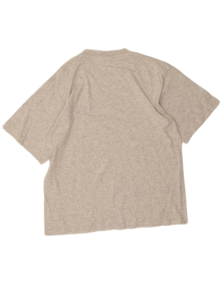 Champion Mens T-Shirt Top Large Grey Flecked