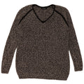 Marks & Spencer Womens Autograph V-Neck Jumper Sweater UK 10 Small Black