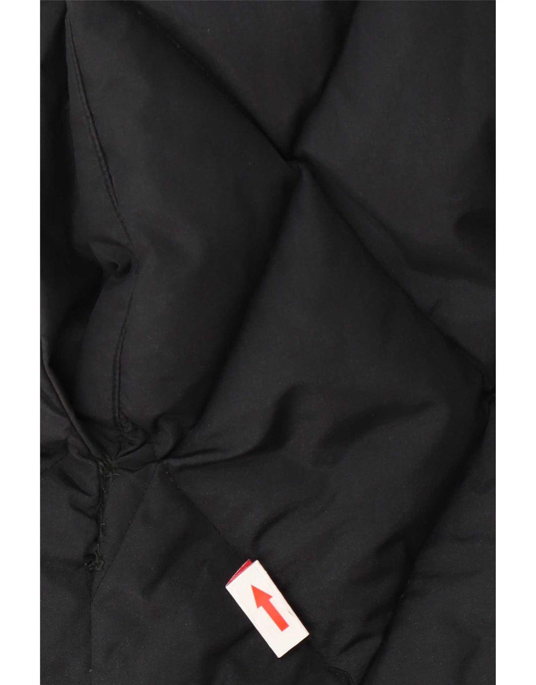 Armani Jeans Womens Padded Coat UK 14 Large Navy Blue Polyamide